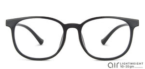 Black Wayfarer Full Rim Unisex Eyeglasses by Lenskart Air-142951