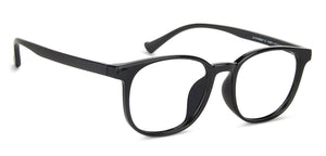 Black Wayfarer Full Rim Unisex Eyeglasses by Lenskart Air-142951