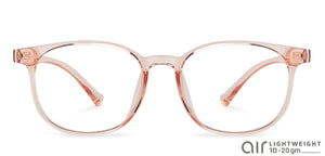 Pink Wayfarer Full Rim Women Eyeglasses by Lenskart Air-142952