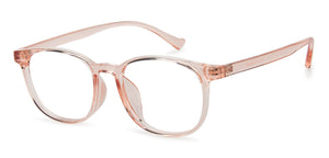 Pink Wayfarer Full Rim Women Eyeglasses by Lenskart Air-142952