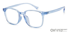 Load image into Gallery viewer, Blue Square Full Rim Unisex Eyeglasses by Lenskart Air-142959