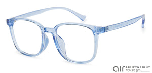 Blue Square Full Rim Unisex Eyeglasses by Lenskart Air-142959