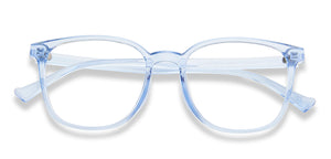 Blue Square Full Rim Unisex Eyeglasses by Lenskart Air-142959