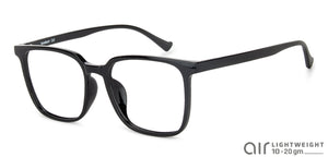 Black Square Full Rim Unisex Eyeglasses by Lenskart Air-142961