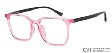 Load image into Gallery viewer, Pink Square Full Rim Women Eyeglasses by Lenskart Air-142964