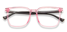 Load image into Gallery viewer, Pink Square Full Rim Women Eyeglasses by Lenskart Air-142964