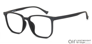 Black Square Full Rim Unisex Eyeglasses by Lenskart Air LA-142966