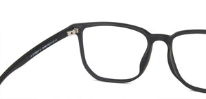 Black Square Full Rim Unisex Eyeglasses by Lenskart Air LA-142966