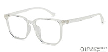 Load image into Gallery viewer, Transparent Square Full Rim Unisex Eyeglasses by Lenskart Air LA-142967