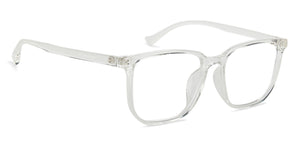 Transparent Square Full Rim Unisex Eyeglasses by Lenskart Air LA-142967