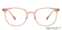 Load image into Gallery viewer, Brown Wayfarer Full Rim Unisex Eyeglasses by Lenskart Air LA-143732