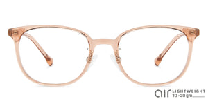 Brown Wayfarer Full Rim Unisex Eyeglasses by Lenskart Air LA-143732