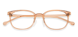 Brown Wayfarer Full Rim Unisex Eyeglasses by Lenskart Air LA-143732