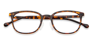 Tortoise Wayfarer Full Rim Unisex Eyeglasses by Lenskart Air LA-143736
