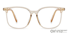 Load image into Gallery viewer, Brown Square Full Rim Unisex Eyeglasses by Lenskart Air LA-143750