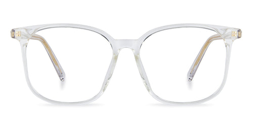 Transparent Square Full Rim Unisex Eyeglasses by Lenskart Air-143751