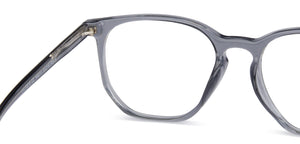 Grey Hexagonal Full Rim Unisex Eyeglasses by Lenskart Air LA-146010