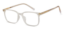 Load image into Gallery viewer, Transparent Rectangle Full Rim Unisex Eyeglasses by Lenskart Air LA-146012