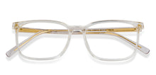 Load image into Gallery viewer, Transparent Rectangle Full Rim Unisex Eyeglasses by Lenskart Air LA-146012