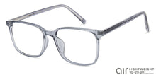 Load image into Gallery viewer, Grey Rectangle Full Rim Unisex Eyeglasses by Lenskart Air-143758