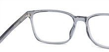 Load image into Gallery viewer, Grey Rectangle Full Rim Unisex Eyeglasses by Lenskart Air-143758
