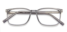 Load image into Gallery viewer, Grey Rectangle Full Rim Unisex Eyeglasses by Lenskart Air-143758