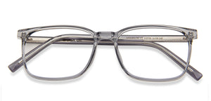 Grey Rectangle Full Rim Unisex Eyeglasses by Lenskart Air-143758