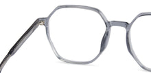 Load image into Gallery viewer, Grey Hexagonal Full Rim Unisex Eyeglasses by Lenskart Air LA-146014