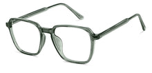 Load image into Gallery viewer, Green Hexagonal Full Rim Unisex Eyeglasses by Lenskart Air LA-146019