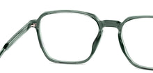 Load image into Gallery viewer, Green Hexagonal Full Rim Unisex Eyeglasses by Lenskart Air LA-146019