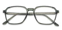 Load image into Gallery viewer, Green Hexagonal Full Rim Unisex Eyeglasses by Lenskart Air LA-146019