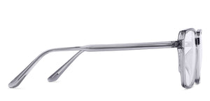 Grey Hexagonal Full Rim Unisex Eyeglasses by Lenskart Air LA-146021