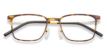 Load image into Gallery viewer, Tortoise Rectangle Full Rim Unisex Eyeglasses by Lenskart Air-144140