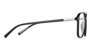 Black Aviator Full Rim Unisex Eyeglasses by Lenskart Air-145789