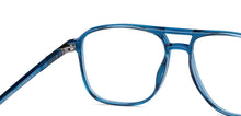 Load image into Gallery viewer, Blue Aviator Full Rim Unisex Eyeglasses by Lenskart Air LA-145791