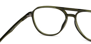 Green Aviator Full Rim Unisex Eyeglasses by Lenskart Air Online-145796