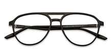 Load image into Gallery viewer, Black Aviator Full Rim Unisex Eyeglasses by Lenskart Air-145802