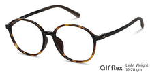 Load image into Gallery viewer, Brown Round Full Rim Medium Unisex Eyeglasses by Lenskart Air-146650