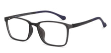 Load image into Gallery viewer, Grey Rectangle Full Rim Unisex Eyeglasses by Lenskart Air-201558