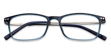 Load image into Gallery viewer, Blue Rectangle Full Rim Unisex Eyeglasses by Lenskart Air-147086