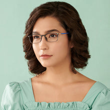 Load image into Gallery viewer, Multi Color Rectangle Full Rim Unisex Eyeglasses by Lenskart Air-147088