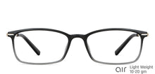 Load image into Gallery viewer, Multi Color Rectangle Full Rim Unisex Eyeglasses by Lenskart Air-147088