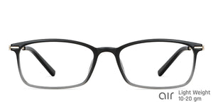 Multi Color Rectangle Full Rim Unisex Eyeglasses by Lenskart Air-147088