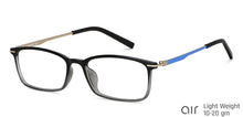 Load image into Gallery viewer, Multi Color Rectangle Full Rim Unisex Eyeglasses by Lenskart Air-147088