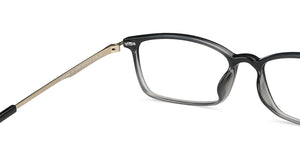 Multi Color Rectangle Full Rim Unisex Eyeglasses by Lenskart Air-147088