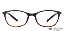 Load image into Gallery viewer, Black Cat Eye Full Rim Women Eyeglasses by Lenskart Air-147089