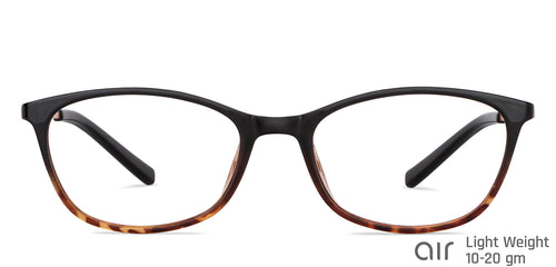 Black Cat Eye Full Rim Women Eyeglasses by Lenskart Air-147089