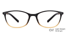 Load image into Gallery viewer, Black Cat Eye Full Rim Women Eyeglasses by Lenskart Air-147090