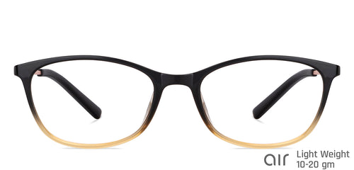Black Cat Eye Full Rim Women Eyeglasses by Lenskart Air-147090