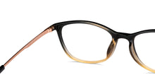 Load image into Gallery viewer, Black Cat Eye Full Rim Women Eyeglasses by Lenskart Air-147090